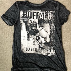 Mens David Bitton Buffalo Tshirt